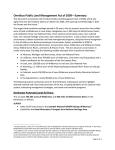Omnibus Public Land Management Act of 2009—Summary