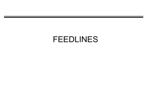 Feed lines