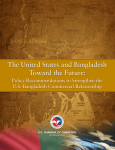 The United States and Bangladesh Toward the Future: