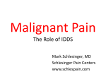 Treating Malignant Pain c IDDS