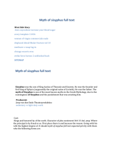 Myth of sisyphus full text
