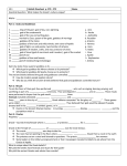 10.1 Beliefs Onesheet p. 270 - 272 Name Essential Question: What