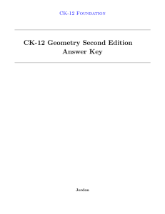 CK-12 Geometry Second Edition Answer Key - Easy Peasy All