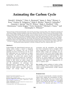 Animating the Carbon Cycle - University of California, Santa Cruz