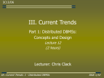 III. Current Trends - UCL Computer Science