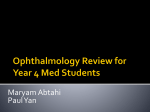Ophthalmology Review 2014