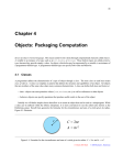 Chapter 4 Objects: Packaging Computation