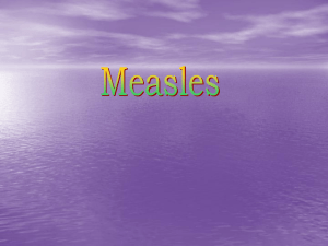 3 Measles Epidemiology
