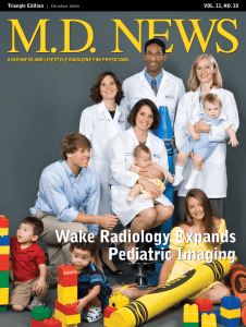 Wake Radiology Expands Pediatric Imaging