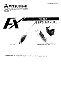 fx-2da user manual