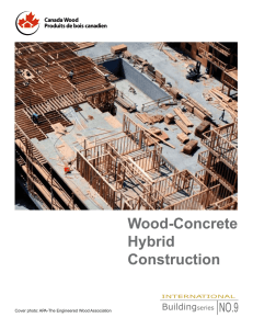 Wood-Concrete Hybrid Construction