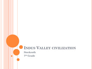 Indus Valley civilization - Lake Fenton Community School District
