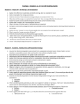 APES Guided Reading * Chapter 2, 3, and 4