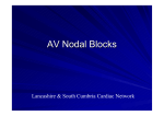 AV Nodal Blocks - Cardiac and Stroke Networks in Lancashire