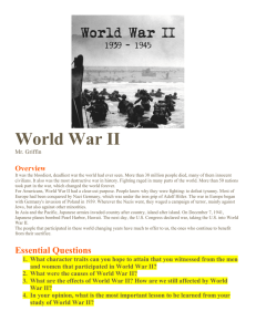 What are the effects of World War II?