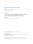 The Ocean Economic Statistical System of China and