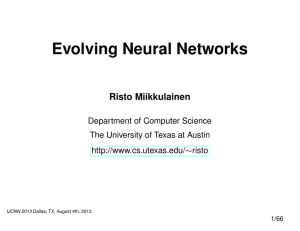 Slides  - Neural Network Research Group