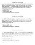 STAAR EOC PRACTICE QUESTIONS 1. A dog`s pituitary gland