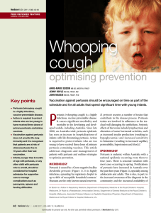 Whooping cough