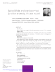 Spina Bifida and craniocervical junction anomaly. A case report