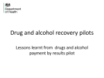 Lessons learnt from drugs and alcohol payment by results pilot