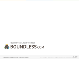 Boundless Study Slides