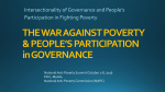 The Intersectionality of Governance and People`s Participation in
