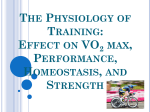 The Physiology of Training: Effect on VO2 max, Performance