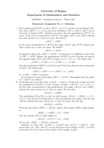 Solutions - University of Regina