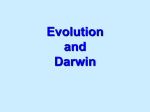 Darwin and Evolution - KCPE-KCSE