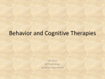 Behavior Therapies