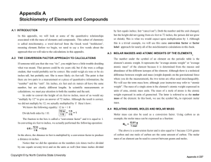 Appendices and Glossary