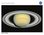 Saturn`s Rings - Amazing Space