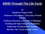 ADHD Through The Life Cycle - Carter