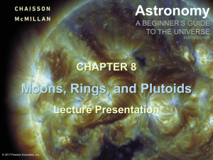 Chapter 8 Moons, Rings, and Plutoids