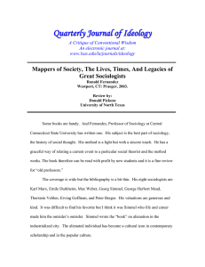 Mappers of Society, The Lives, Times, And Legacies of Great