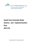 South East Australian Node Plan - Integrated Marine Observing