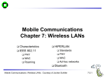 Mobile Communications