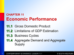 CHAPTER 11 Economic Performance 11.1