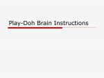 Play-Doh Brain Instructions