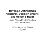 Bayesian Optimization Algorithm, Decision Graphs, and Occam`s