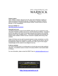 - WRAP: Warwick Research Archive Portal