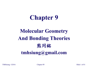 Molecular geometry