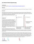 Atomic Emission Spectrometry - San Diego Unified School District