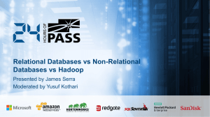 Relational Databases vs Non-Relational Databases vs