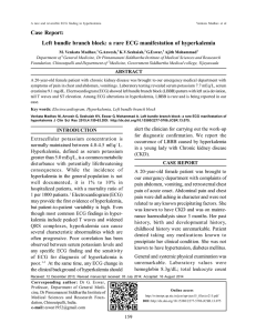 Case Report: Left bundle branch block: a rare ECG - SVIMS