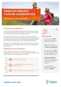 onestop breast cancer diagnostics
