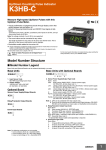 K3HB-CNB 24VAC/VDC Datasheet