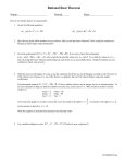 Worksheet