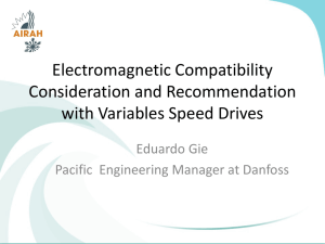 Electromagnetic compatibility consideration and